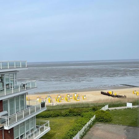 Traumhafte Ferienwohnung - Direkter Meerblick - 50M Zum Strand In Cuxhaven Duhnen In 1A Lage Im Haus Seehuette Zewnętrze zdjęcie