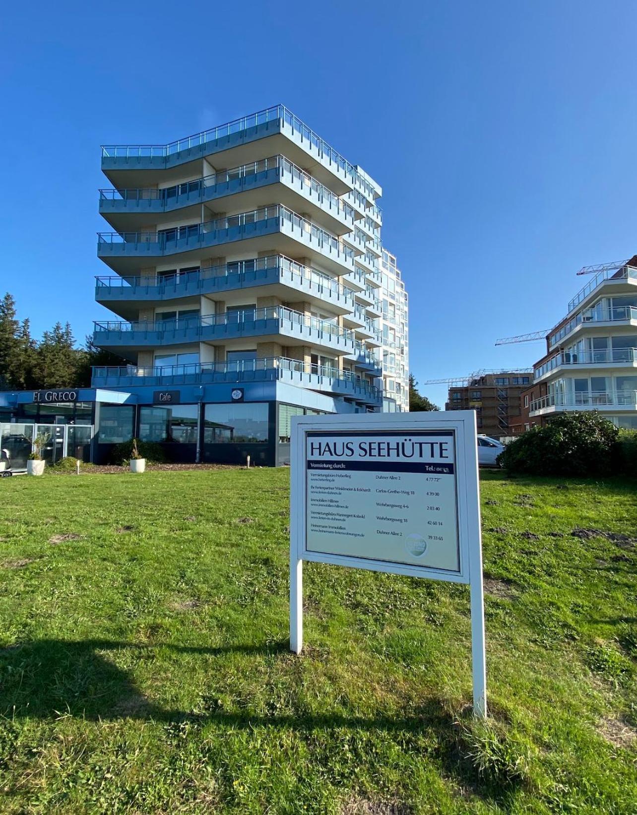 Traumhafte Ferienwohnung - Direkter Meerblick - 50M Zum Strand In Cuxhaven Duhnen In 1A Lage Im Haus Seehuette Zewnętrze zdjęcie